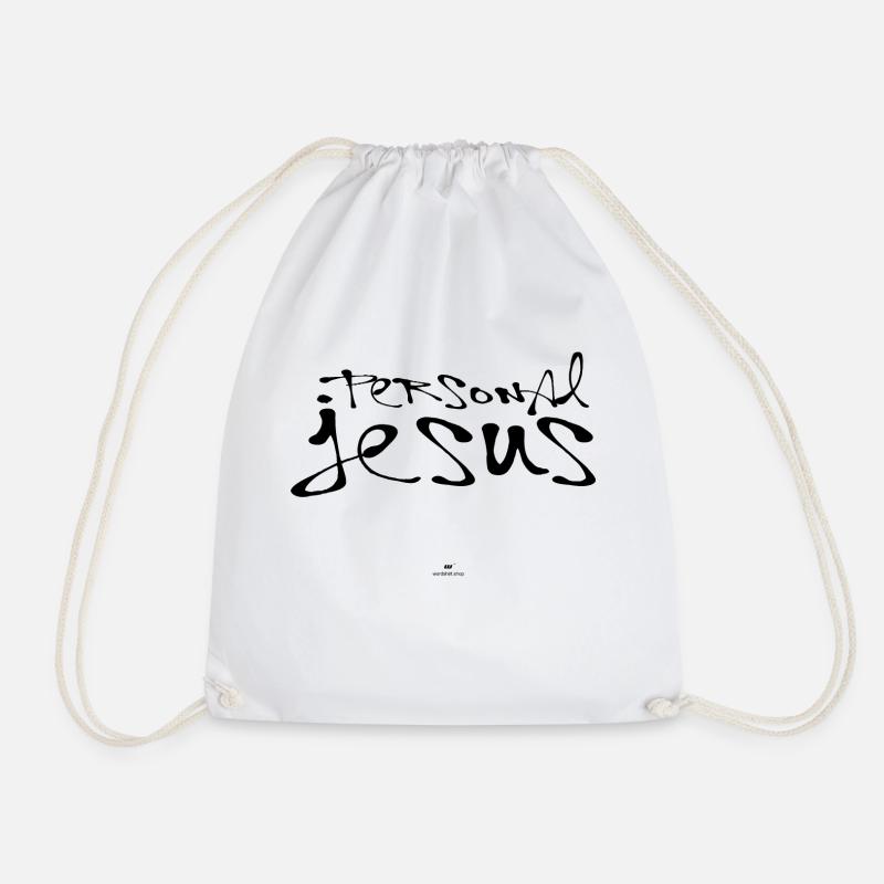 Personal Jesus - Turnbeutel - Weiß