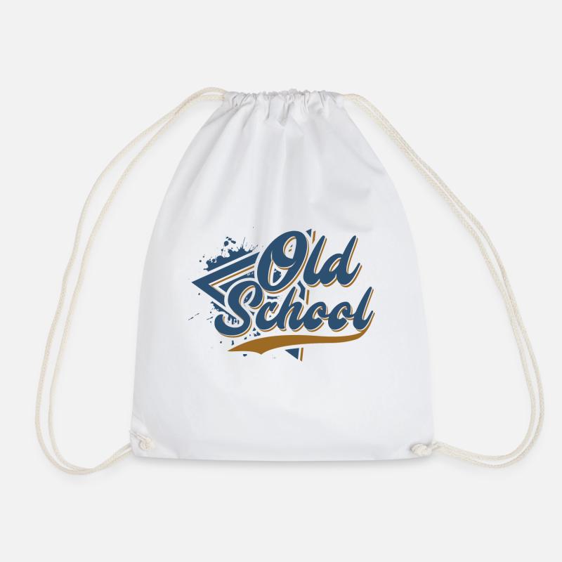 Old School - Turnbeutel - Weiß