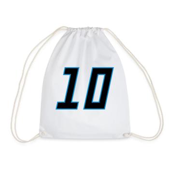 number_10 - Sac de sport léger - blanc - Devant