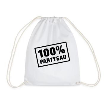 100__partysau__f1 - Sac de sport léger - blanc - Devant