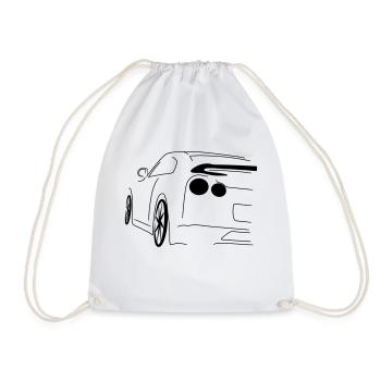 GTR Racing - Turnbeutel - Weiß - Vorne