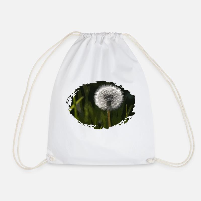 Pusteblume2 - Turnbeutel - Weiß