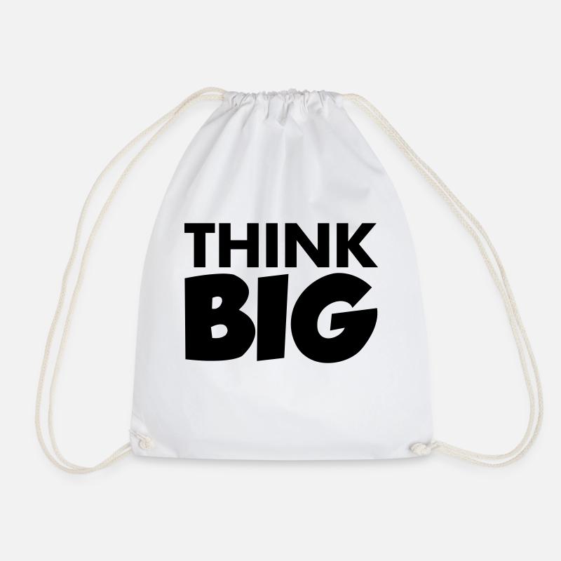 Think Big - Turnbeutel - Weiß