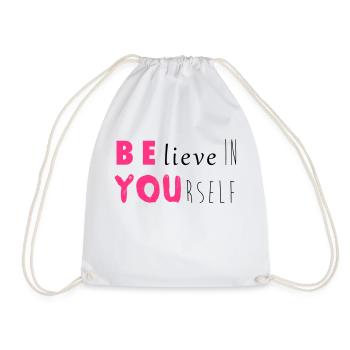 Be you - Turnbeutel - Weiß - Vorne