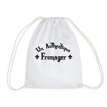 Fromager / Agriculture / Fermier / Fromage / Ferme - Sac de sport léger - blanc - Devant