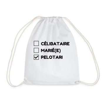 Pelote Basque Pelotari Sport Sportif - Sac de sport léger - blanc - Devant