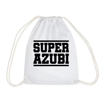 super azubi - Turnbeutel - Weiß - Vorne