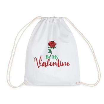 Be My Valentine - Sac de sport léger - blanc - Devant
