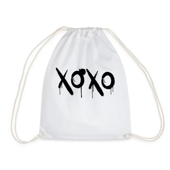 xoxo 1 - Turnbeutel - Weiß - Vorne