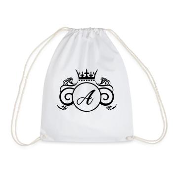 A Coat of arms - Drawstring Bag - white - Front