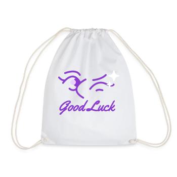 Good luck - Turnbeutel - Weiß - Vorne