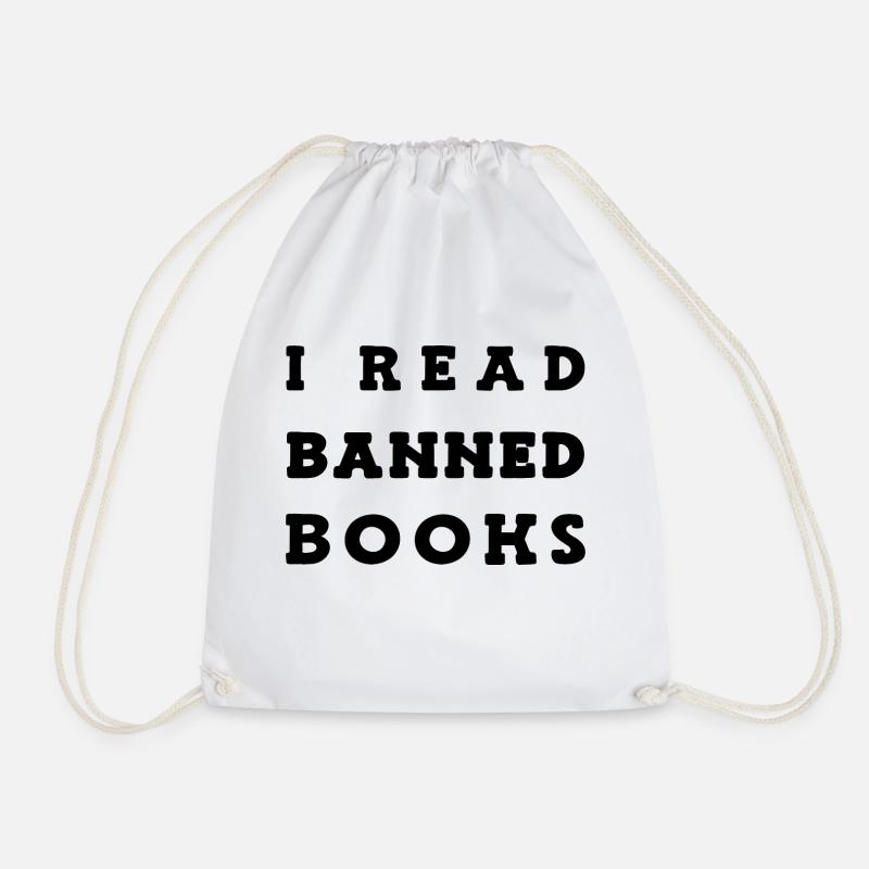J’ai lu des livres interdits 26 - Sac de sport léger - blanc