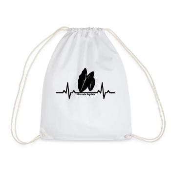 Alocasia Frydek T-shirt - Sac de sport léger - blanc - Devant