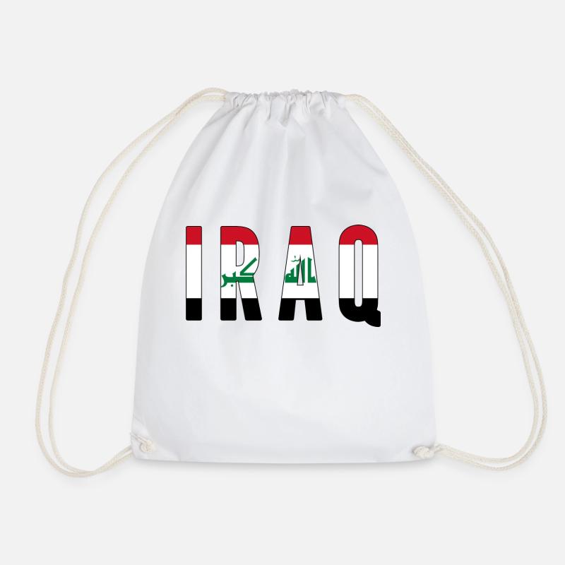 IRAK - Turnbeutel - Weiß