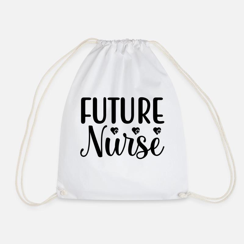 Future Nurse - Turnbeutel - Weiß