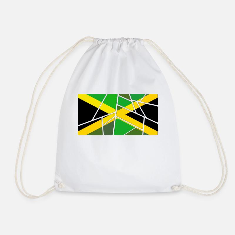 Jamaica - Drawstring Bag - white