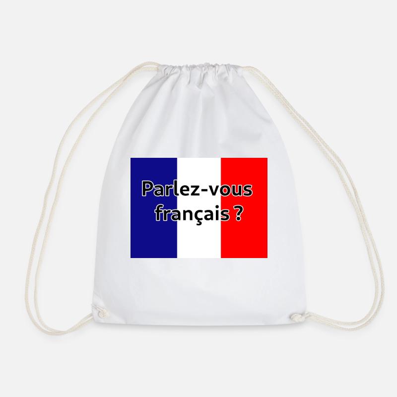 Parlez-vous français? - Turnbeutel - Weiß