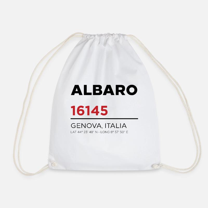 Albaro 16145 - Sac de sport léger - blanc