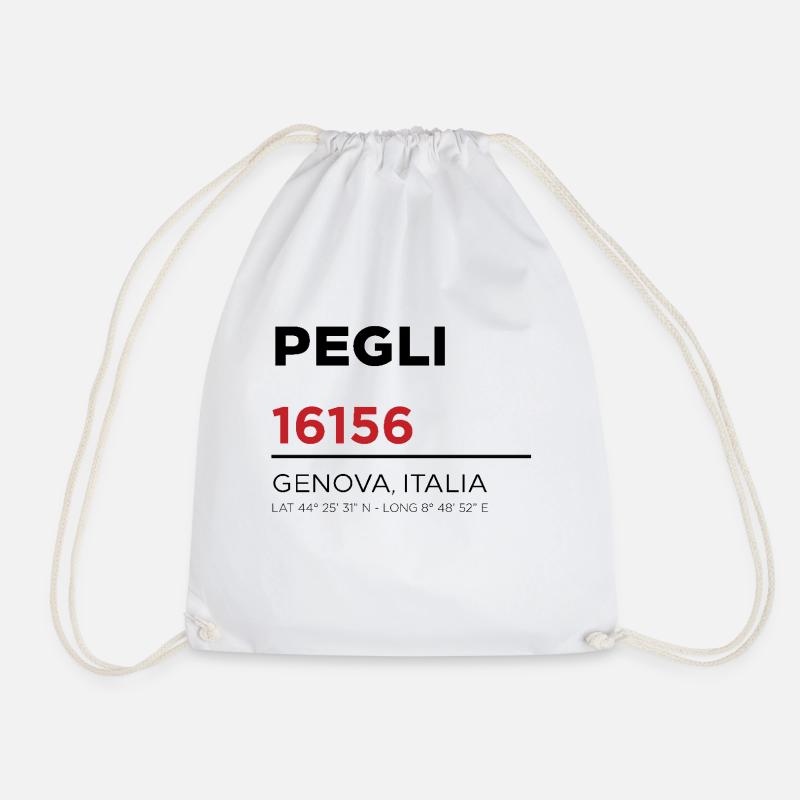 Pegli - Turnbeutel - Weiß