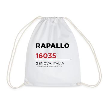 Rapallo - Turnbeutel - Weiß - Vorne