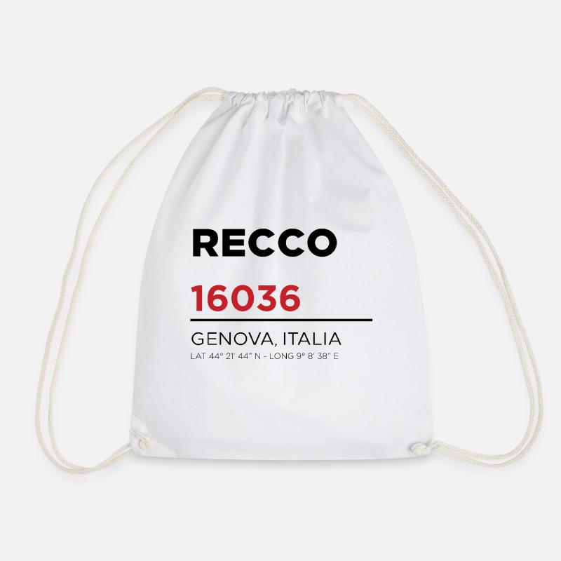 Recco - Drawstring Bag - white