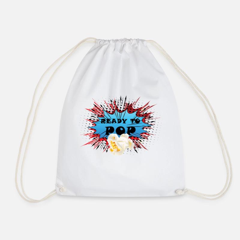 Ready to burst! - Drawstring Bag - white