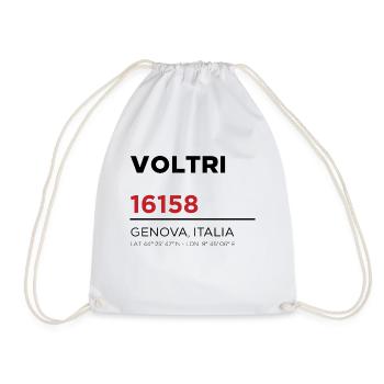 Voltri - Turnbeutel - Weiß - Vorne