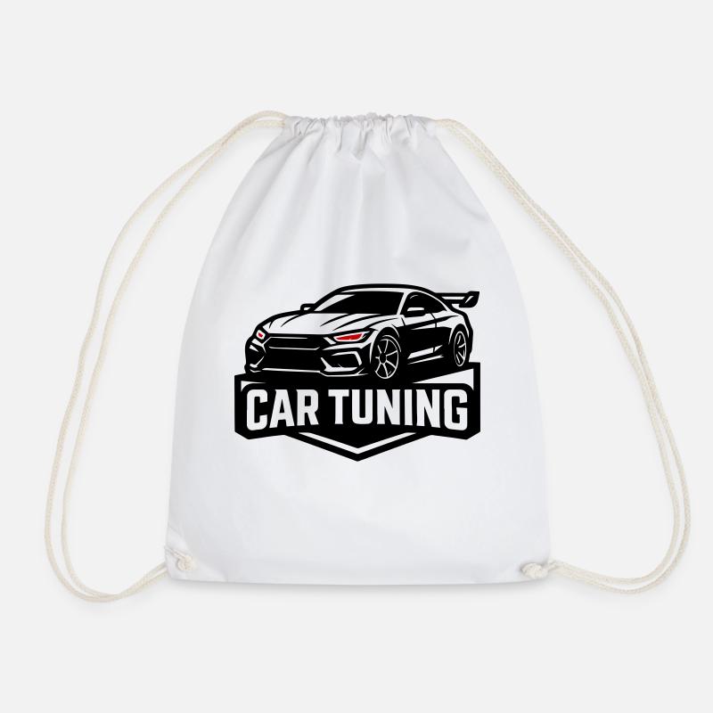 Auto Tuning - Turnbeutel - Weiß