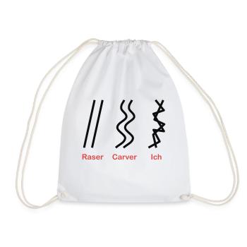 Mon propre style. - Sac de sport léger - blanc - Devant