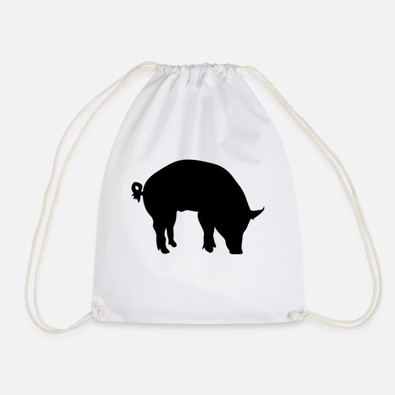 pig - Turnbeutel - Weiß