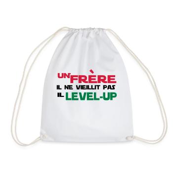 UN frère NE VIEILLIT PAS - Sac de sport léger - blanc - Devant
