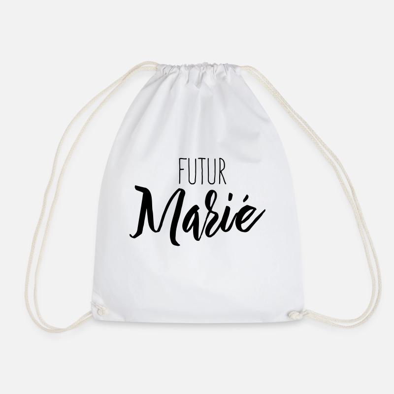 Futur Marié - Sac de sport léger - blanc