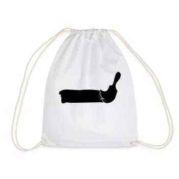 paintbrusch_2 - Sac de sport léger - blanc - Devant