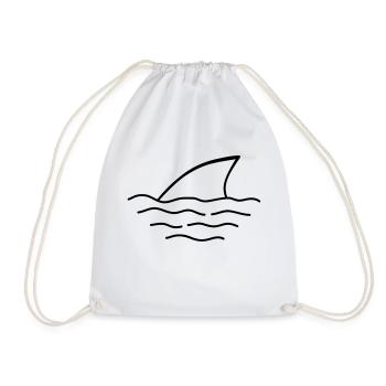 shark - Sac de sport léger - blanc - Devant