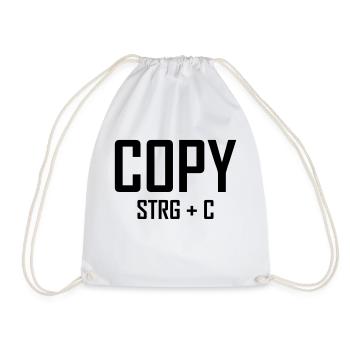 Copy C - Père fils T-shirt - Sac de sport léger - blanc - Devant