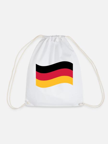Deutschland - Turnbeutel - Weiß