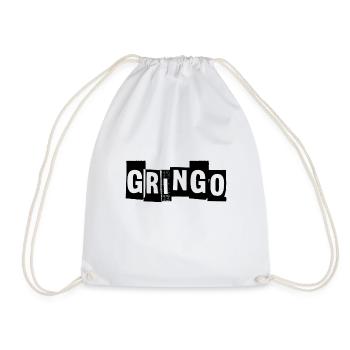 gangsters Cartel pablo Gringo Mexique T-shirt - Sac de sport léger - blanc - Devant
