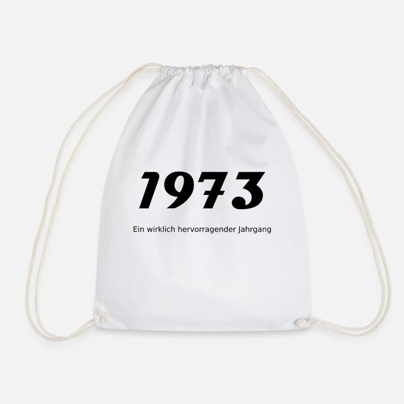 1973 Hervorragend Jahrgang Geschenk Generation - Turnbeutel - Weiß