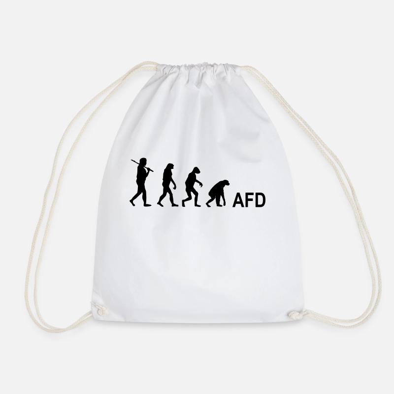 AFD Evolution Rückwärts - Turnbeutel - Weiß