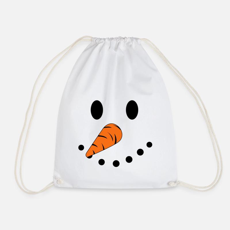 snowman - Turnbeutel - Weiß