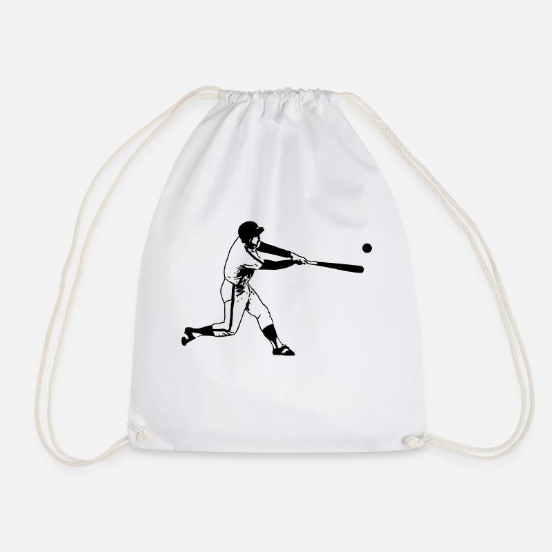 baseballer - Turnbeutel - Weiß