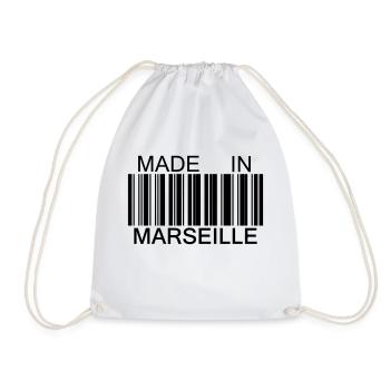 Made in Marseille 13 - Sac de sport léger - blanc - Devant