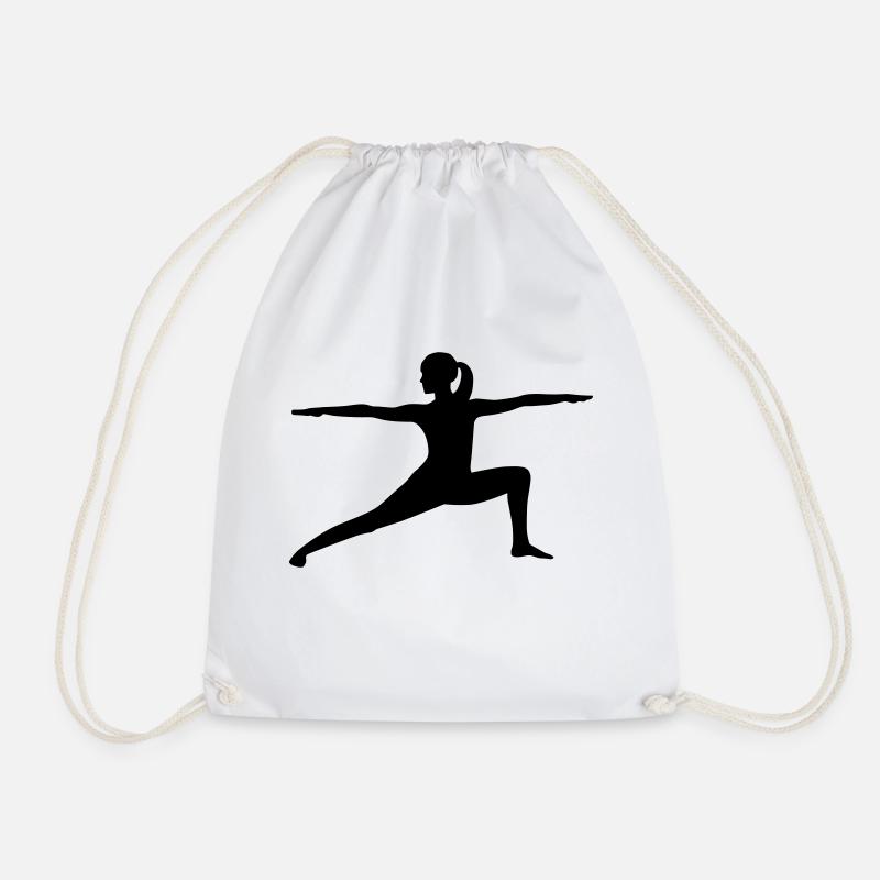 Yoga - Turnbeutel - Weiß