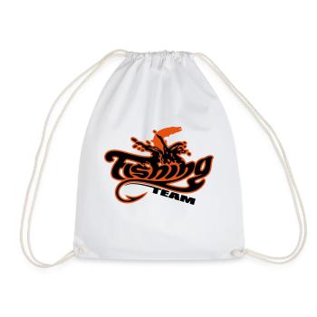 fishing_team_2c - Turnbeutel - Weiß - Vorne
