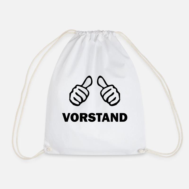 vorstand - Turnbeutel - Weiß