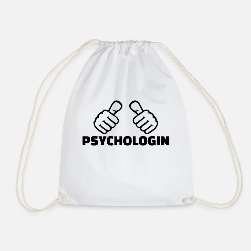 Psychologin - Turnbeutel - Weiß