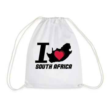 south_africa_i_love_02 - Sac de sport léger - blanc - Devant
