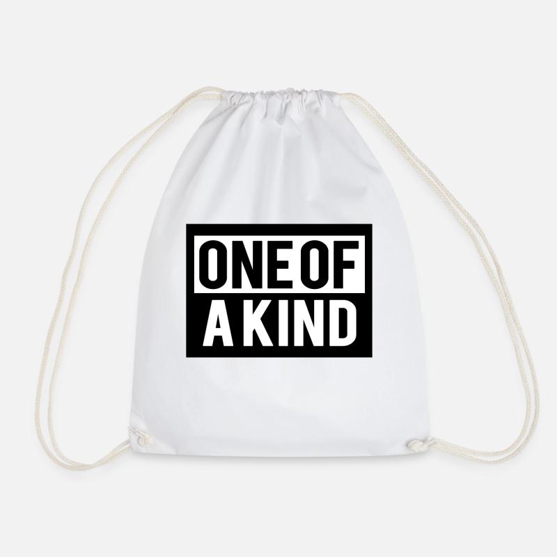 ONE OF A KIND - Turnbeutel - Weiß