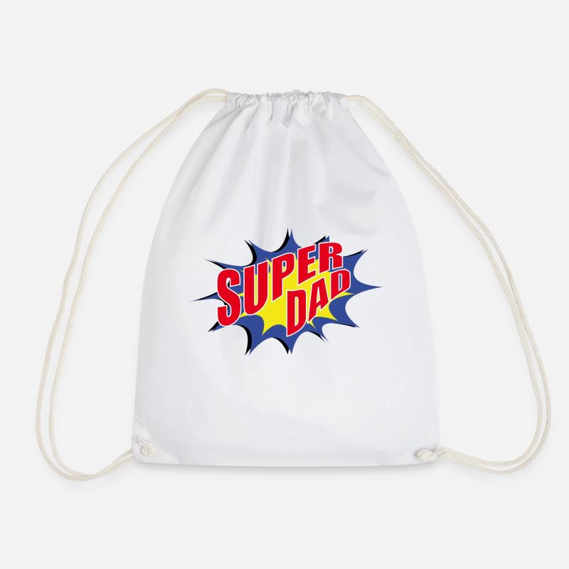 SUPERDAD - Turnbeutel - Weiß