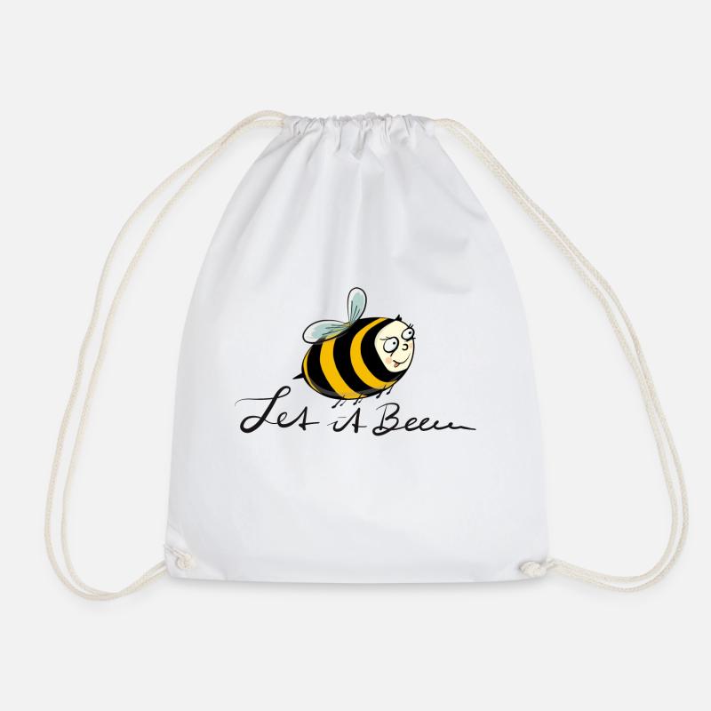 Let it Beeee - Sac de sport léger - blanc